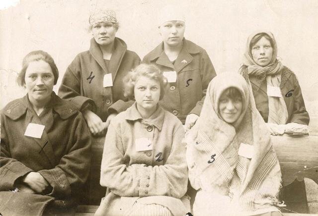 Проститутки, арестованные в 20-х годах в Архангельске