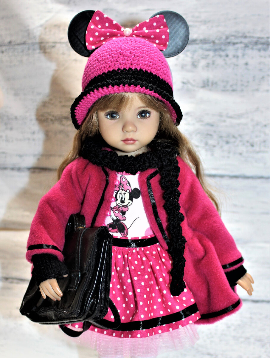 Аутфит "Школьница Минни", фото и работа автора