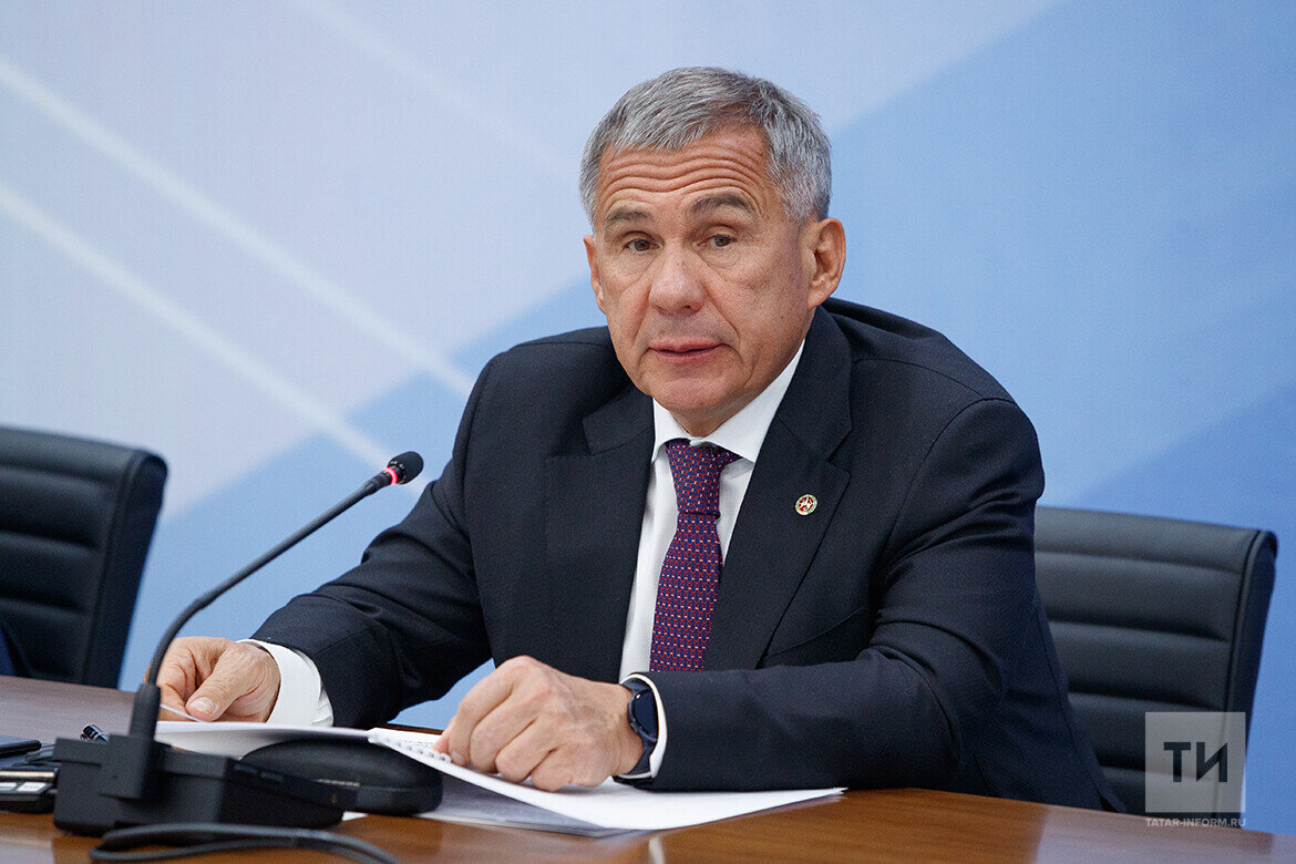 ​За динамикой муниципальных экономик лично следит Президент РТ Рустам Минниханов и Кабинет министров республики Фото: © Владимир Васильев / «Татар-информ»