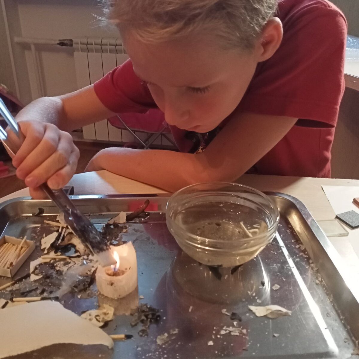 Эксперементы с огнём