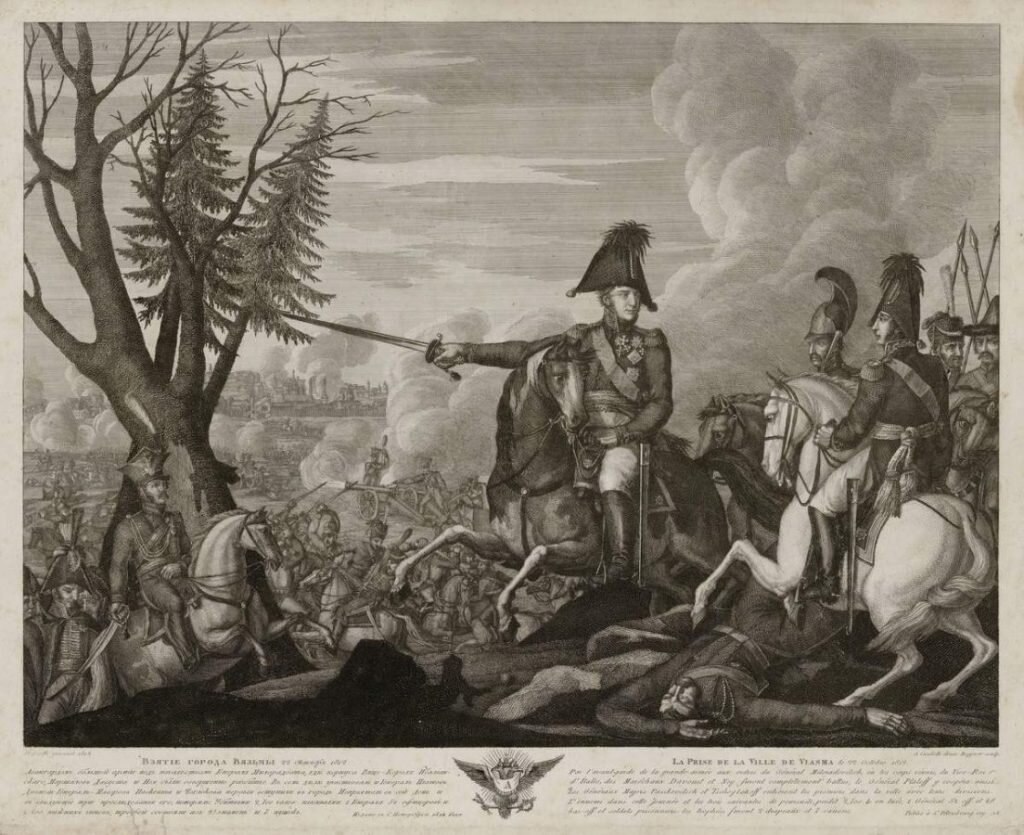 И.П. Беггров «Взятие города Вязьмы 22 октября 1812», 1814 © ГРМ
