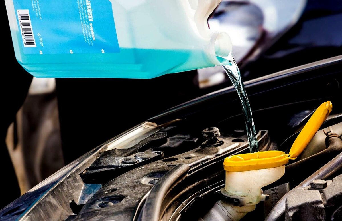 Заливка антифриза