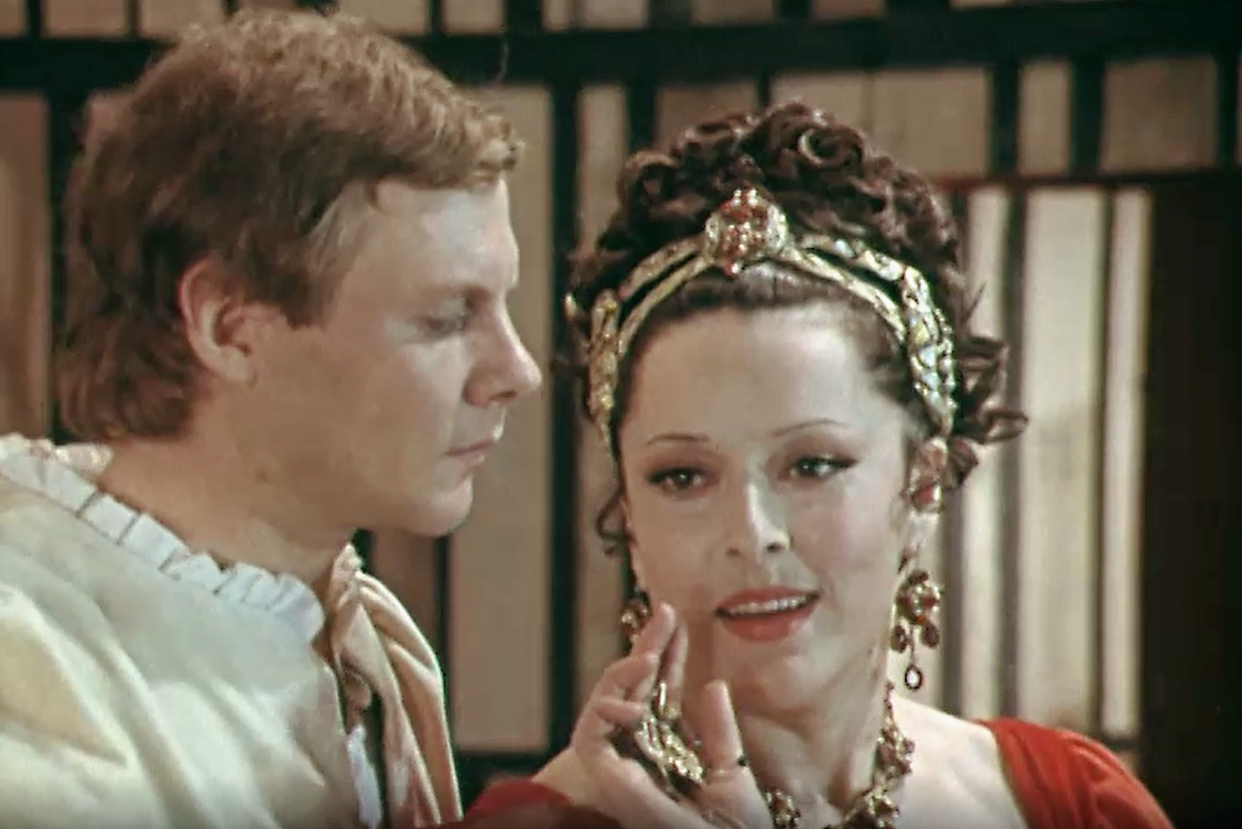Кадр из спектакля "Заговор Фиеско в Генуе" (1980)