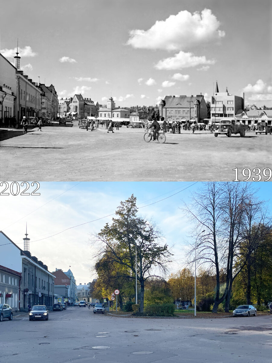 Сортавала в начале XX века и сейчас. Путешествие в чудесную Карелию |  Now&Then Russia | Дзен