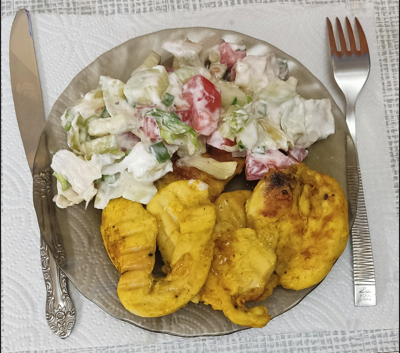 Небольшой обед.