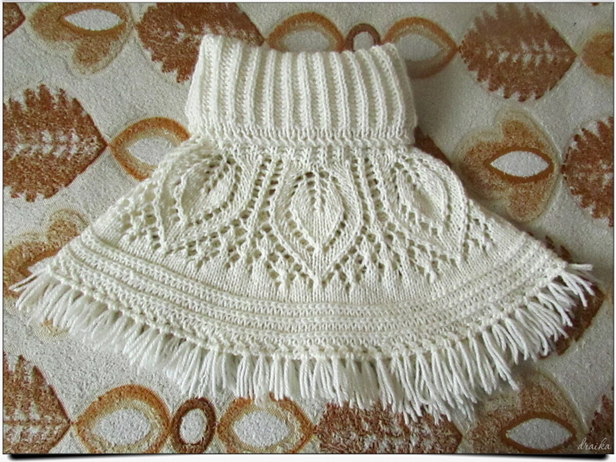 Манишка "Листочки"