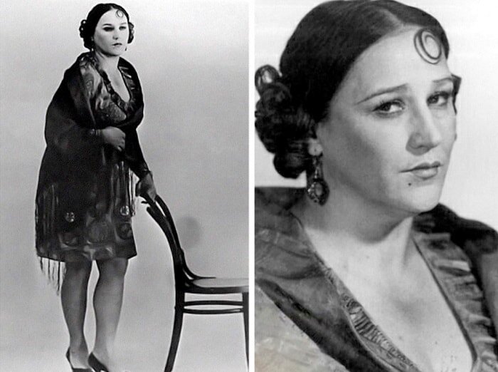 Нонна Мордюкова в образе мадам Грицацуевой на пробах | Фото: postlive.net