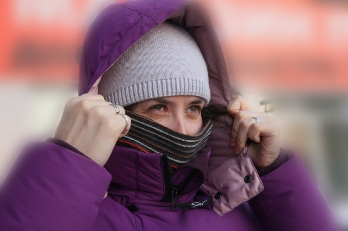    В Омской области зафиксированы первые случаи обморожения на морозе