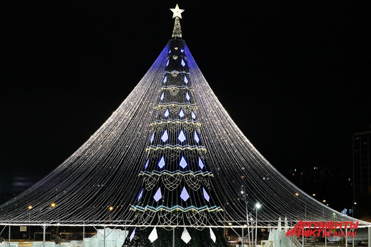    Татищев и Екатерина II изо льда. Как украсят центр Перми к Новому году