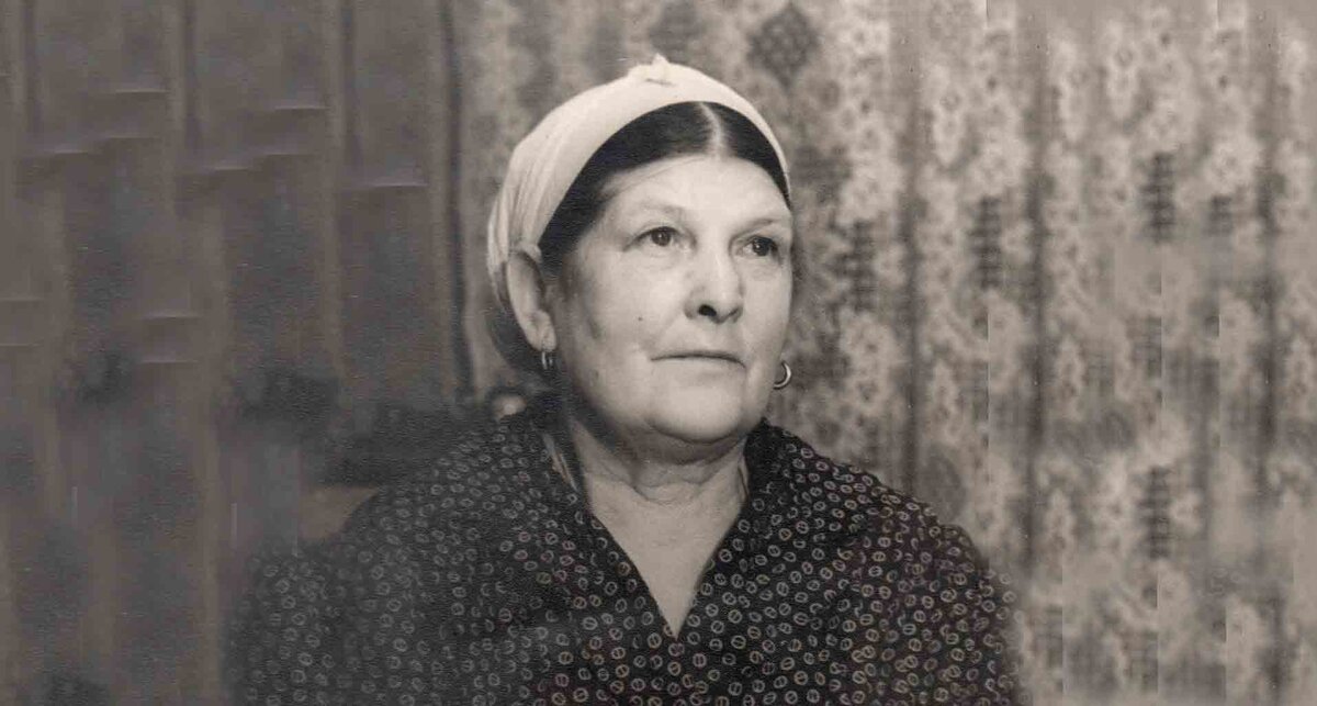 Мамина мама - бабушка Федосья. Фото из семейного архива