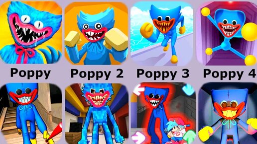 Poppy Playtime,Huggy Horror,Huggy Fighting 3D,Huggy Runner,Huggy Hide and Seek