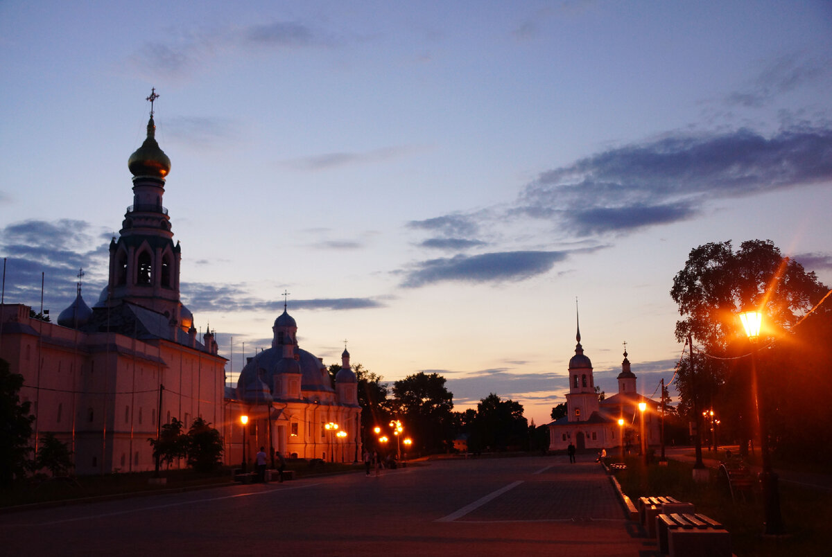 Вечерняя Вологда. Фото автора