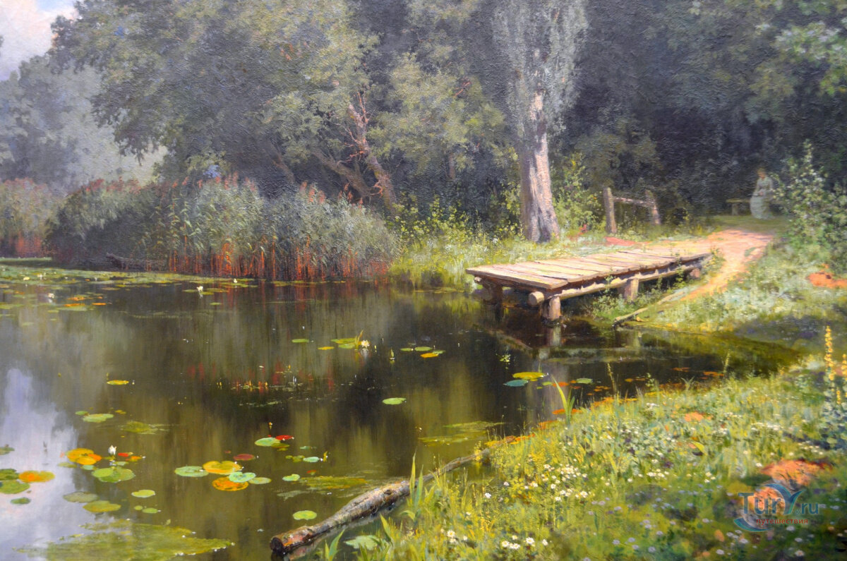 "Заросший пруд" 1879г.