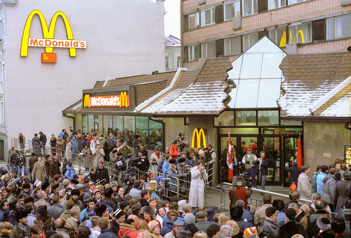 очередь в макдональдс 1990 москва