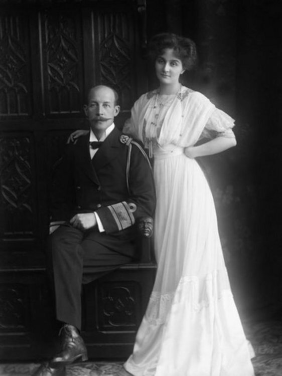 Принц Греческий и Датский Георг Корфский и Мария Бонапарт