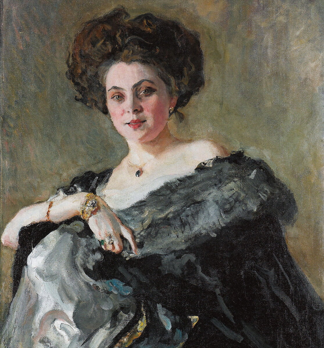 Евдокия Морозова, худ. В. Серов