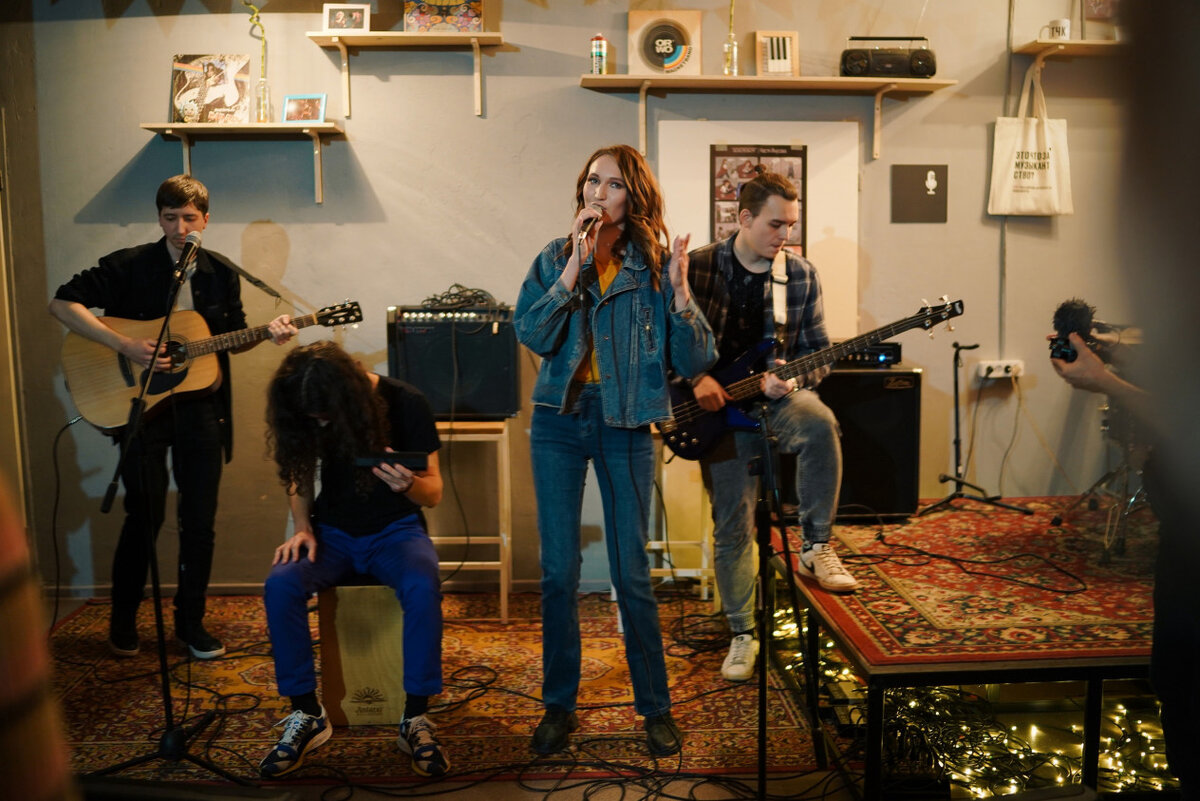 Музыкальное пространство "Крыша". Источник фото - https://vk.com/onroofnsk