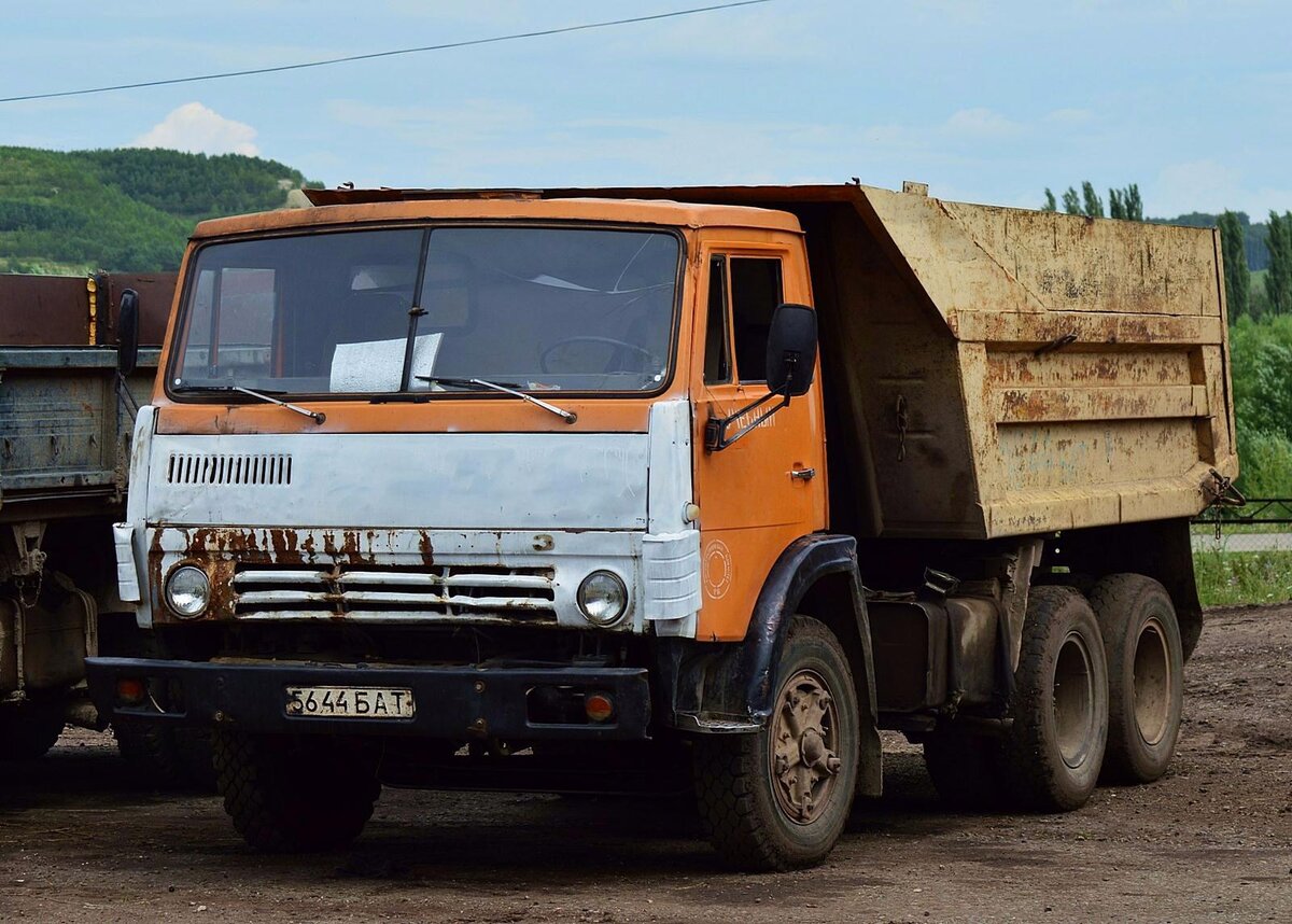 Самый главный самосвал СССР, КамАЗ 5511 | Техника времен СССР | Дзен