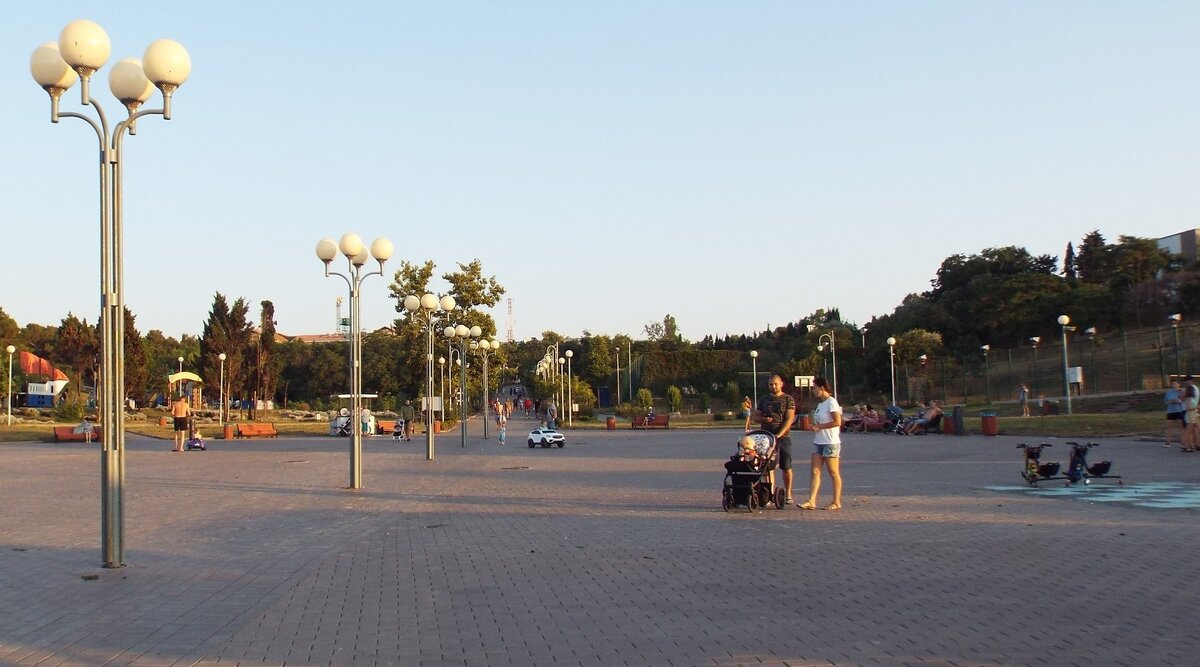 Парк Ахматовой. Здесь и далее - фото автора.