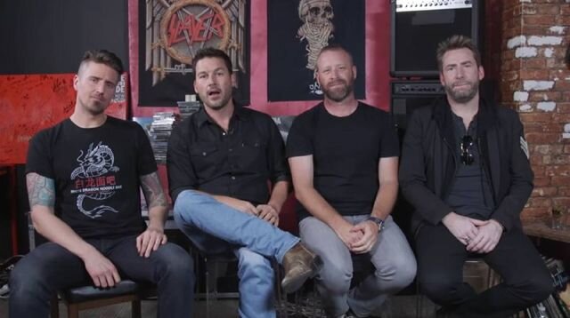    Рок-группа Nickelback Цитата из видеоинтервью
