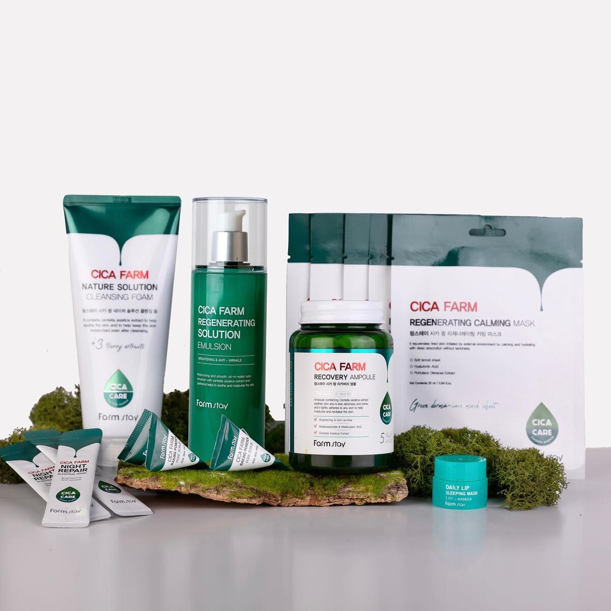 Набор с центеллой FarmStay new