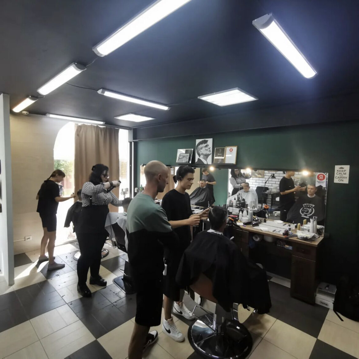 Стильно и точка. Реновация без ремонта в барбершопе г. Выкса | Russian  Barber Community | Дзен