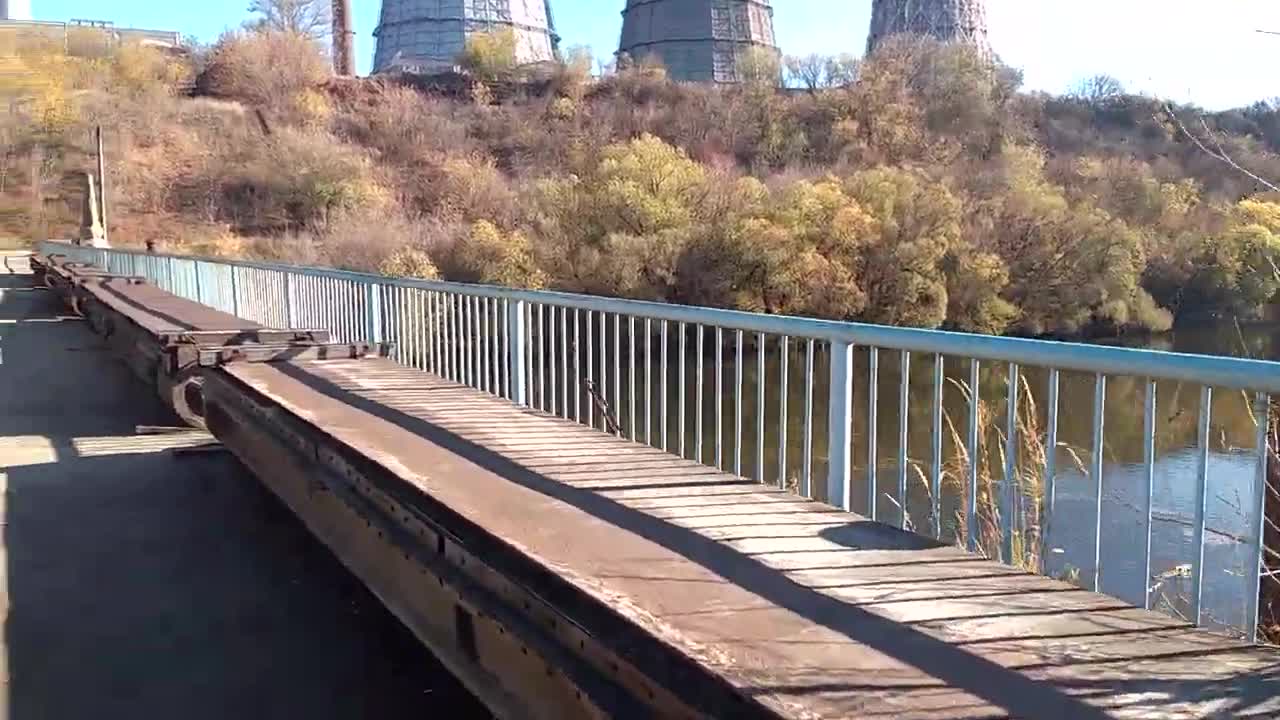 0745, г. Орёл, ТЭЦ, тепловая электростанция, плотина, река Ока, газ мазут,  старая дорога, ПАО Квадра