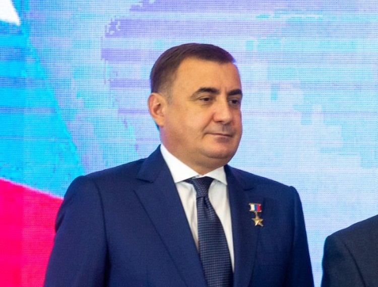 Губернатор Тульской области Алексей Дюмин 