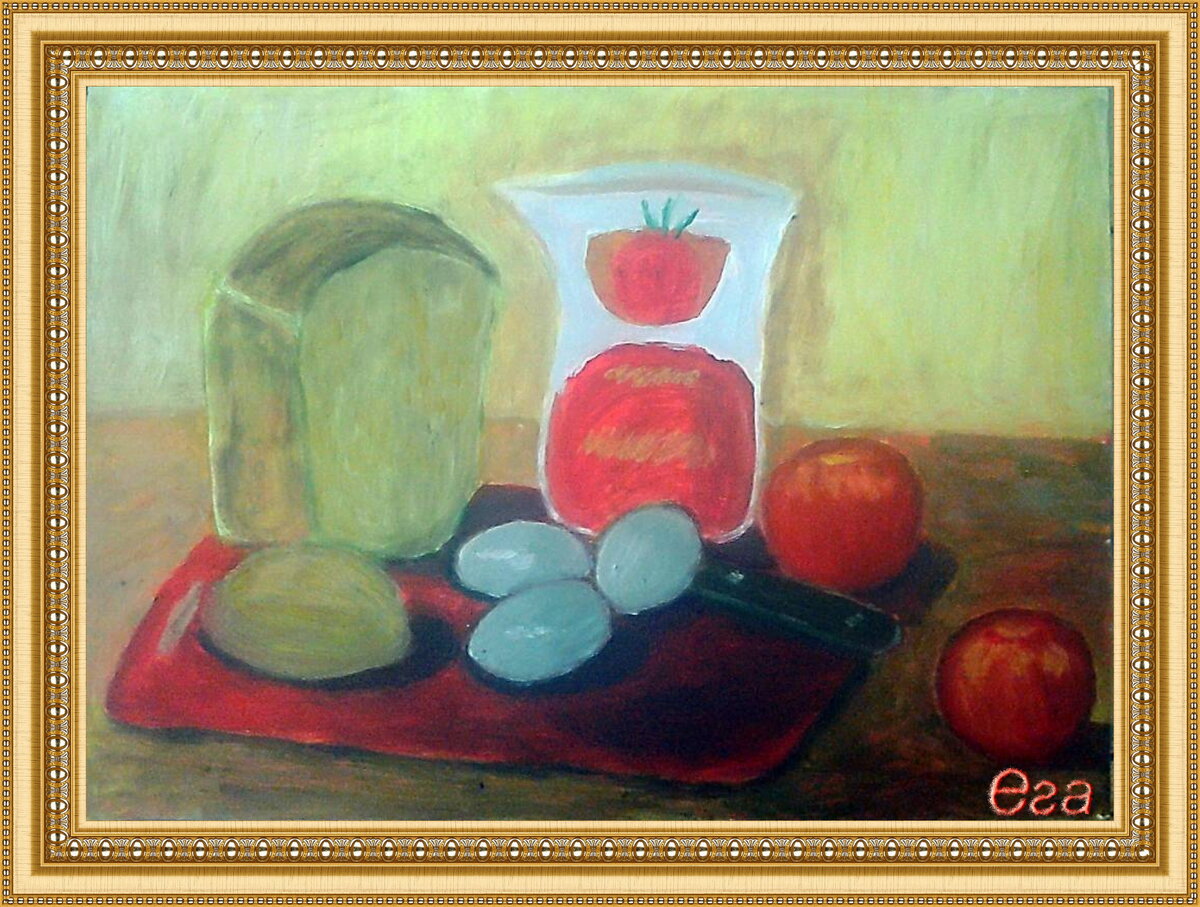 картина написана гуашью на ватмане в июле 2020 года.