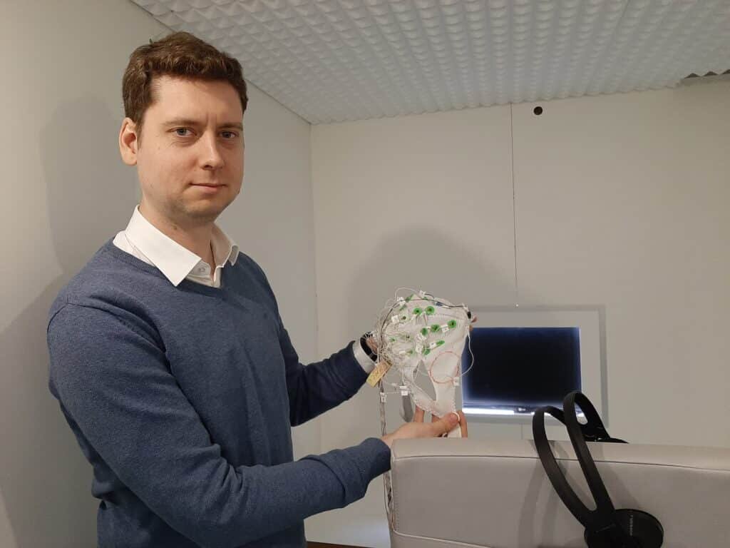    Юрий Павлов, научный сотрудник учебно-научной лаборатории УрФУ и Института медицинской психологии и поведенческой нейробиологии Тюбингенского университета / ©Пресс-служба ЮФУ