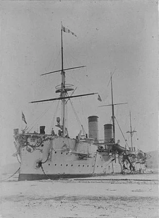 1892, 22 октября (3 ноября) - В Санкт-Петербурге на Балтийском заводе состоялся спуск на воду крупнейшего в мире для того времени броненосного крейсера 1-го ранга «Рюрик».