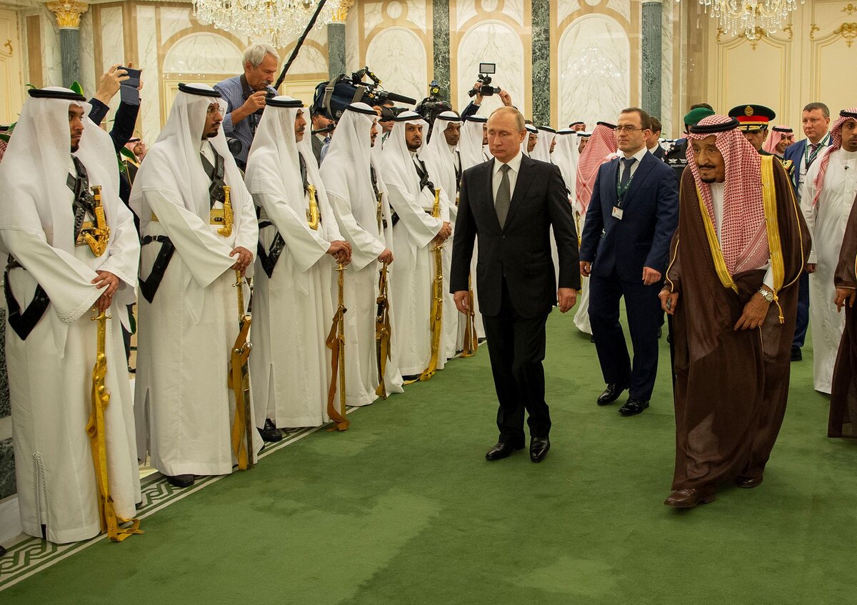 путин в саудовской аравии