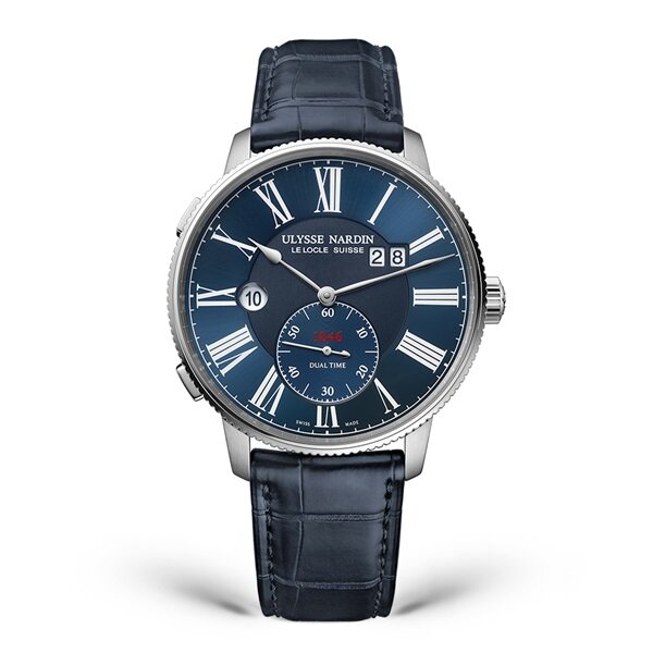Marine Torpilleur Dual Time - 3343-320-3A/1A 