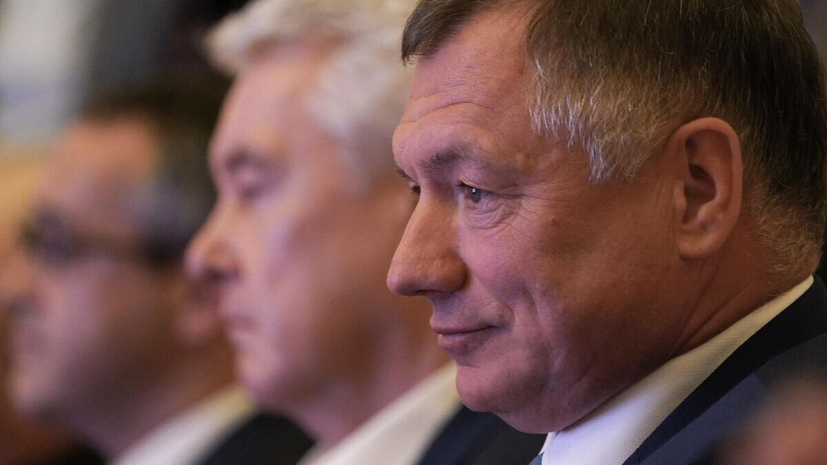    Заместитель Председателя Правительства РФ Марат Хуснуллин и мэр Москвы Сергей Собянин© РИА Новости / Александр Вильф