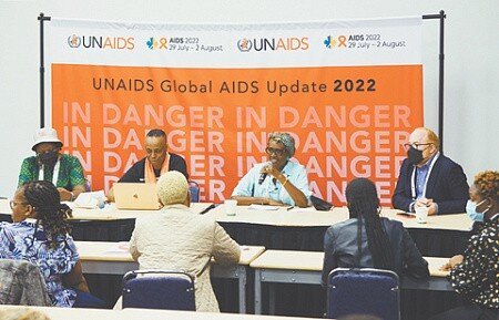 Фото со страницы UNAIDS в Twitter.