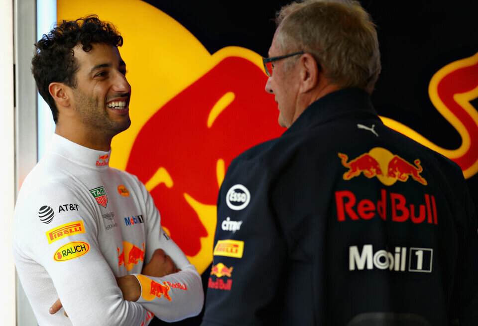    Хельмут Марко: Red Bull ведёт переговоры с РиккардоGetty Images / Red Bull Content Pool