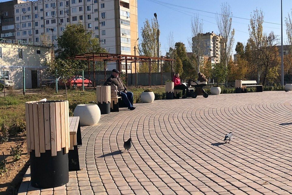 В Волгоградской области за год обустроили 75 парков и дворов