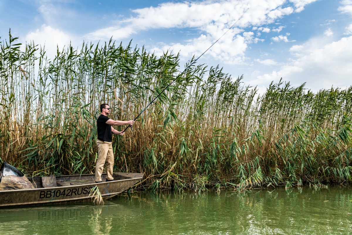 А вот так проходил летний рыболовный сезон на Ахтарском лимане