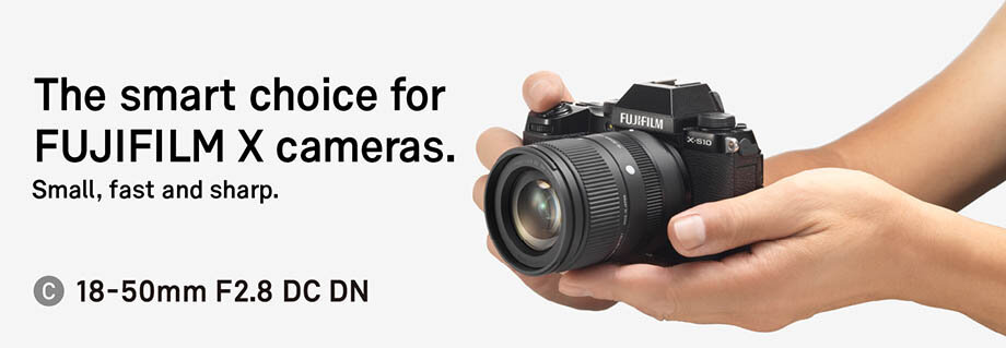 Sigma 18–50mm F2.8 DC DN для с X-mount