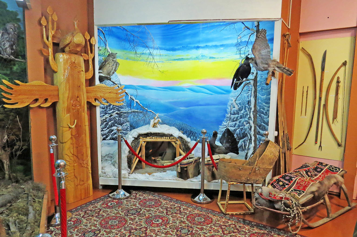 Из экспозиции Музея истории земледелия Якутии