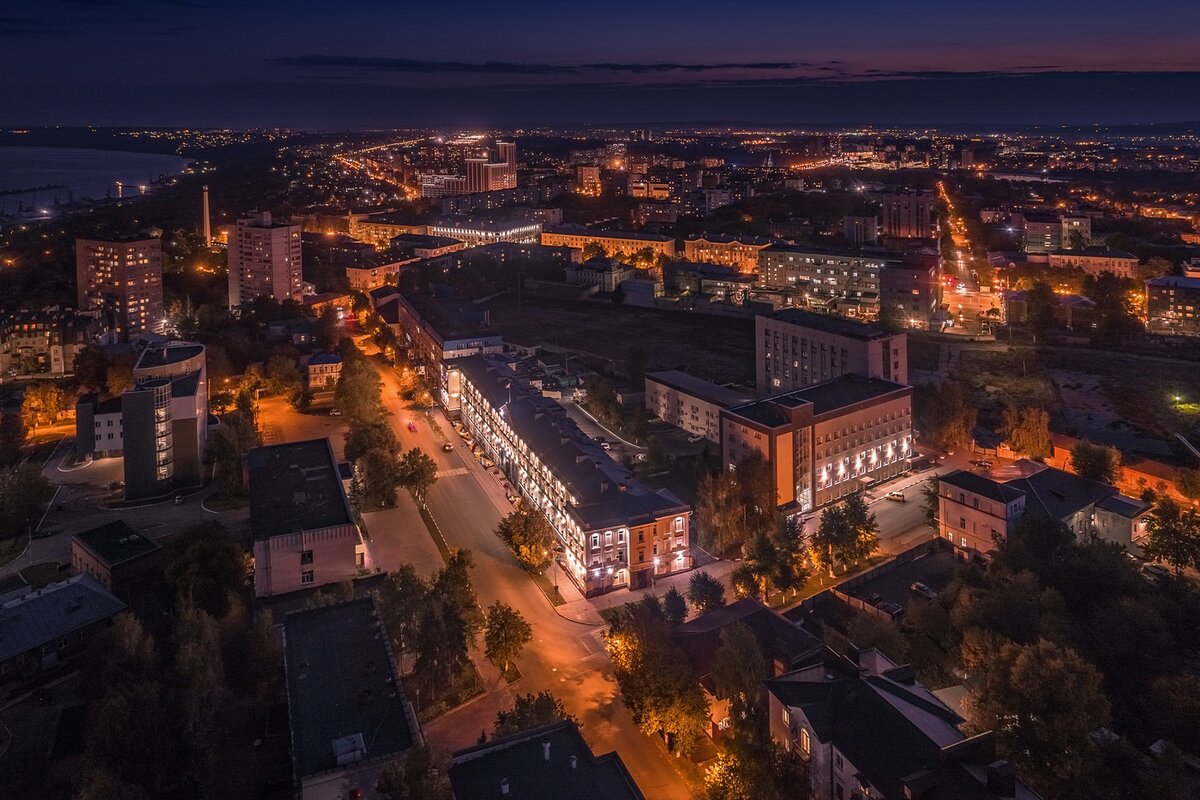 Ульяновск с высоты. Сентябрь 2019.