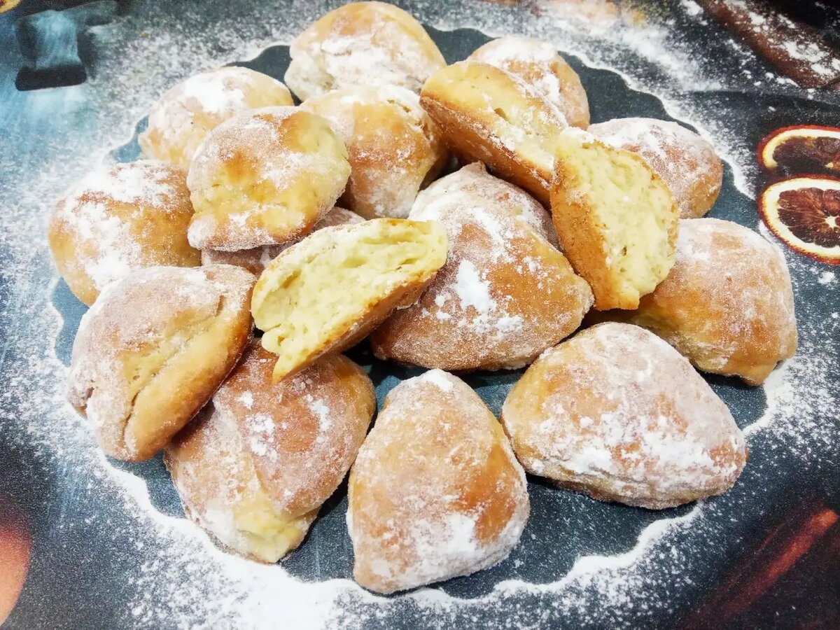 Творожное печенье "Ушки" - пошаговый рецепт с фото. Автор рецепта Александр ✅ ди
