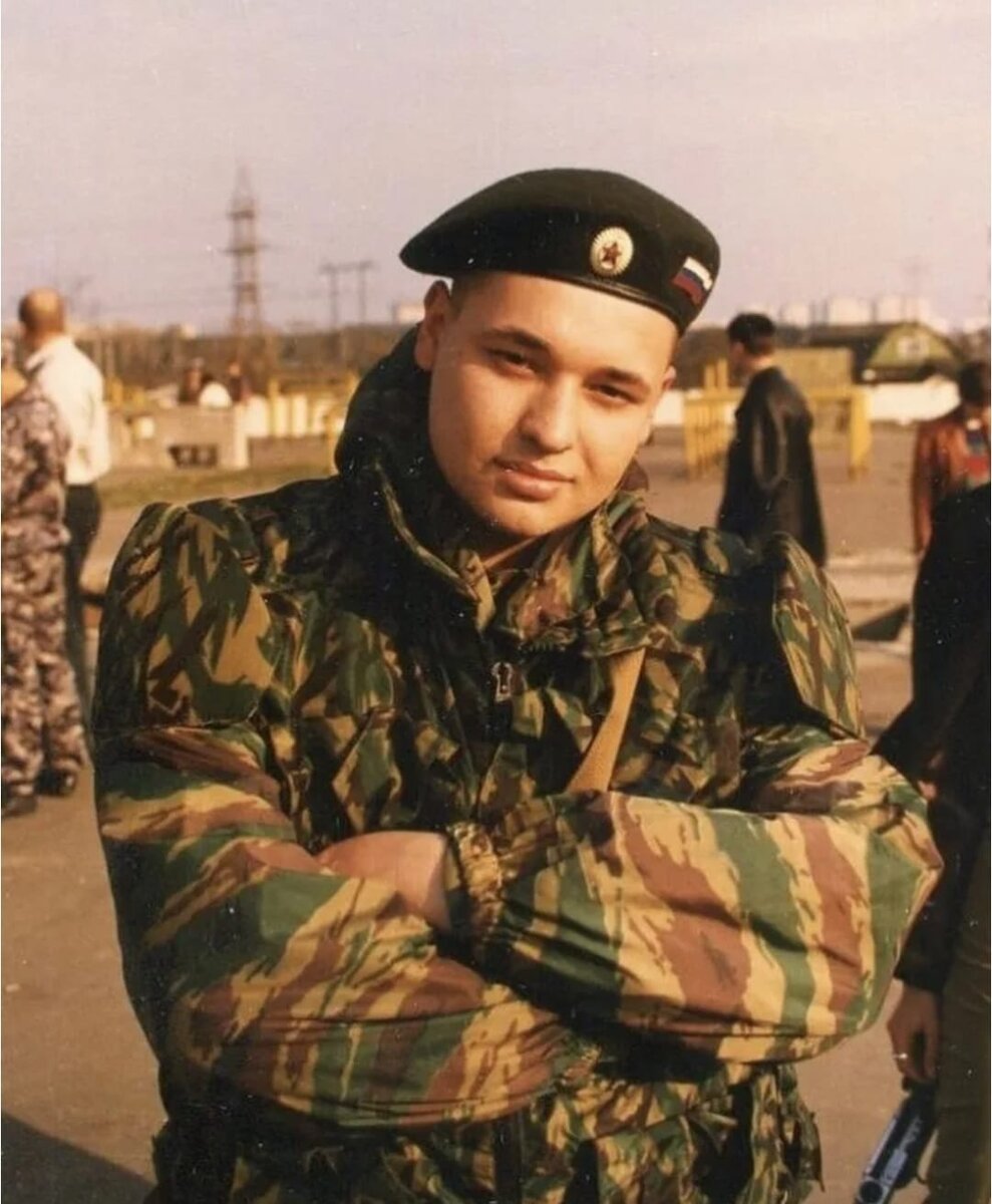 Сергей Жуков в армии