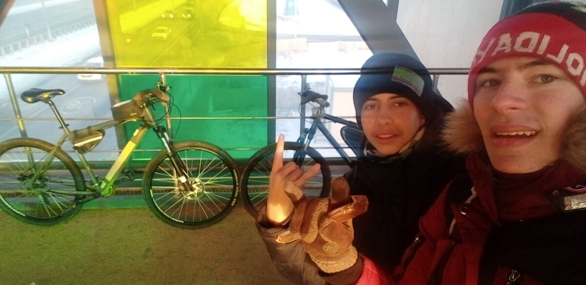 Первая покатушка на наших конях 