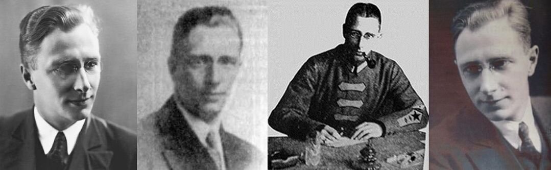 Николай Николаевич Шпанов (1896-1961 гг.) в разные годы своей жизни