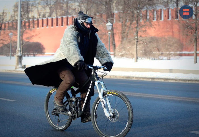 На работу можно ездить на велосипеде