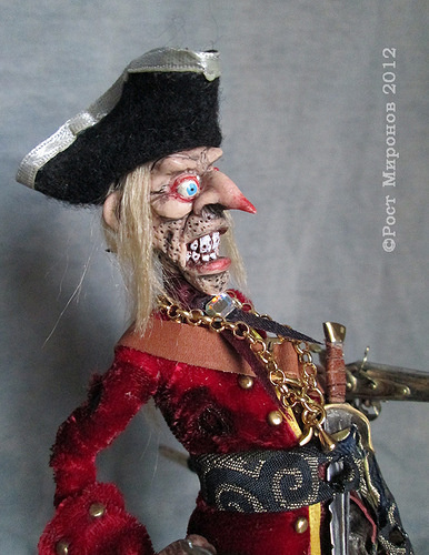 Капитан Шарки. Пираты из литературных произведений. Автор Ростислав Миронов.