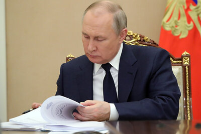    Президент Российской Федерации Владимир Путин ©пресс-служба Президента Российской Федерации
