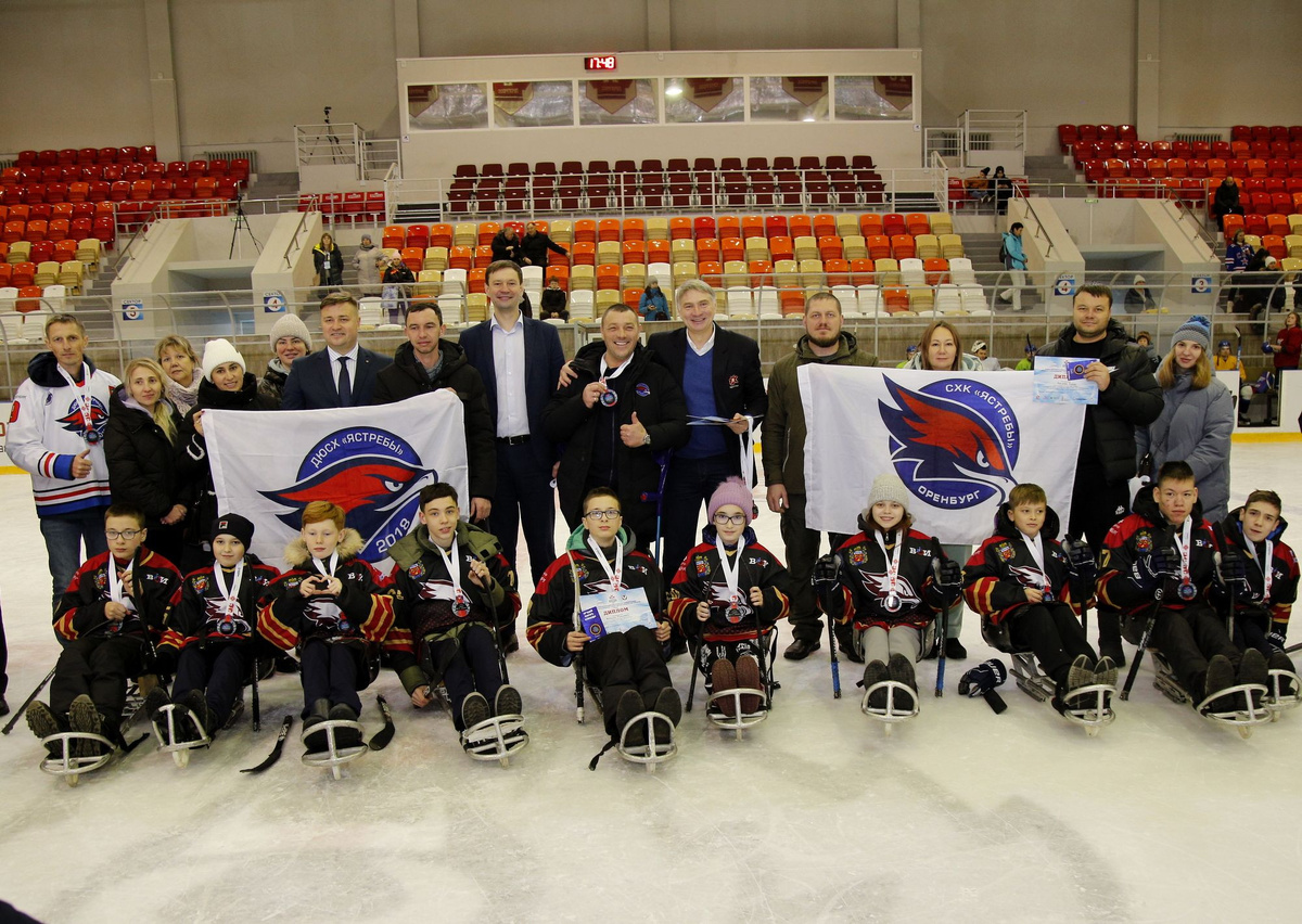    Оренбургская детская команда по следж-хоккею заняла второе на Всероссийском турнире Елена Шкатова