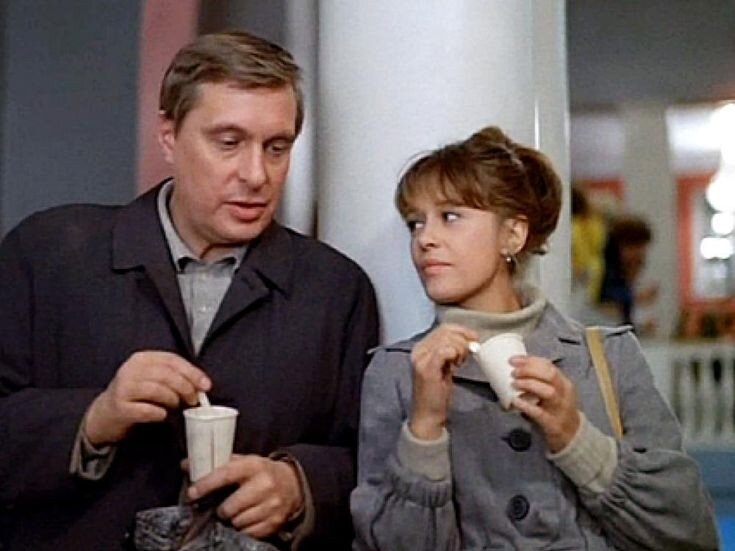 Кадр из фильма «Осенний марафон», 1979 год, режиссер Георгий Данелия